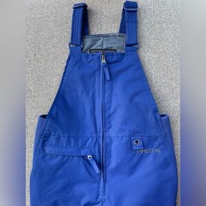 ❄️ Arctix Unisex Child Insulated Snow Bib Overalls | Blue | Size Small (8)